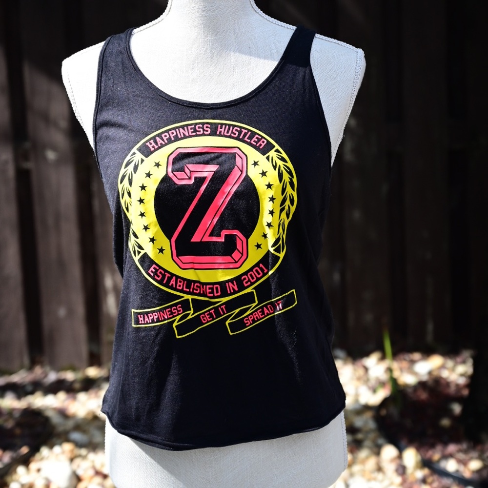 Zumba Happiness Hustler Racerback